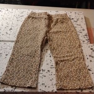 Leopard print girls 18m pants